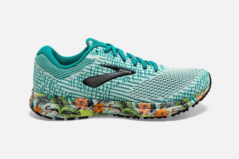 Brooks REVEL 3 Road Running Shoes Womens Sale - Green (LAM468970)